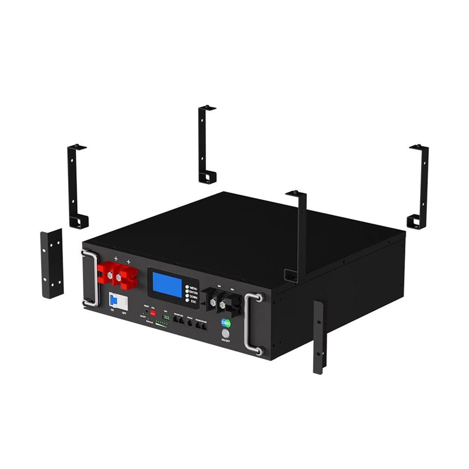 Rack-mounted 20kwh 400Ah 51.2V High Capacity Lithium Battery Pack